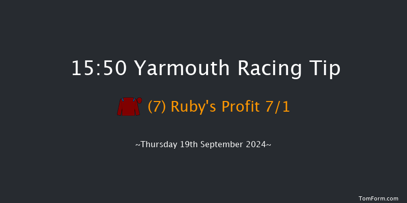 Yarmouth  15:50 Handicap (Class 4) 6f  Wed 18th Sep 2024