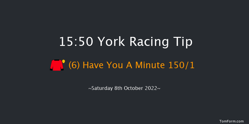 York 15:50 Maiden (Class 2) 8f Fri 7th Oct 2022