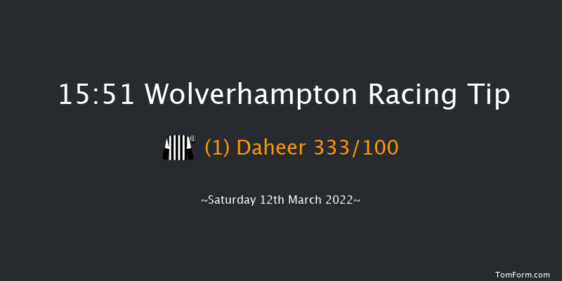 Wolverhampton 15:51 Handicap (Class 4) 10f Fri 11th Mar 2022