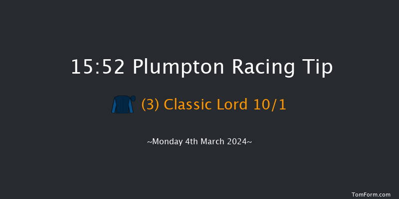 Plumpton  15:52 Handicap Hurdle (Class 3)
16f Mon 26th Feb 2024