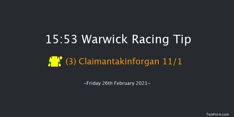 Budbrooke Handicap Chase (GBB Race) Warwick 15:53 Handicap Chase (Class 2) 20f Mon 15th Feb 2021