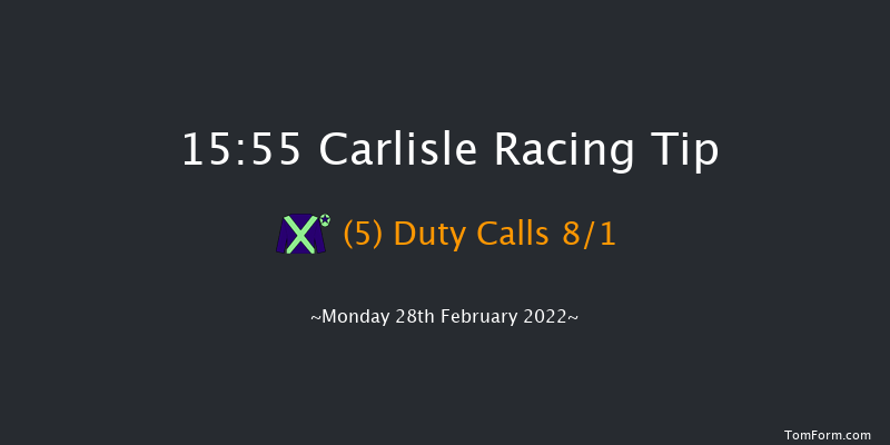 Carlisle 15:55 Handicap Hurdle (Class 5) 17f Mon 21st Feb 2022