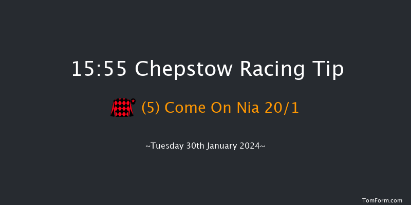 Chepstow  15:55 Maiden Hurdle
(Class 4) 16f Wed 24th Jan 2024