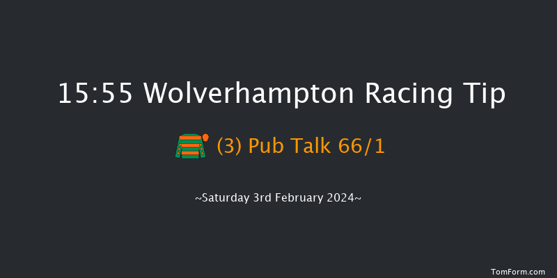 Wolverhampton  15:55 Handicap (Class 5) 6f Mon 29th Jan 2024