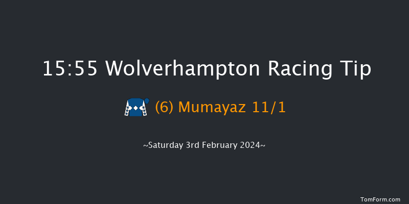 Wolverhampton  15:55 Handicap (Class 5) 6f Mon 29th Jan 2024