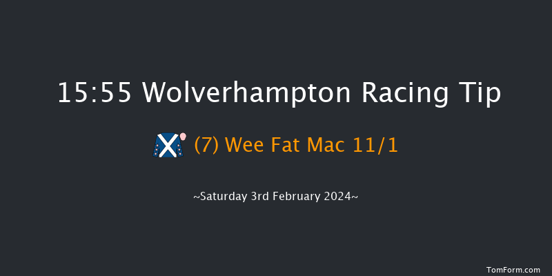 Wolverhampton  15:55 Handicap (Class 5) 6f Mon 29th Jan 2024