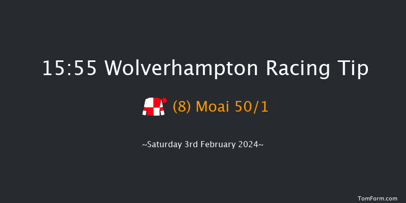 Wolverhampton  15:55 Handicap (Class 5) 6f Mon 29th Jan 2024