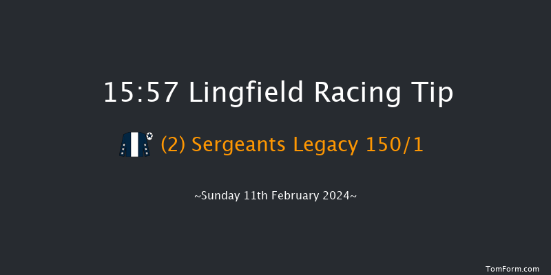 Lingfield  15:57 Stakes (Class 4) 6f Thu 8th Feb 2024