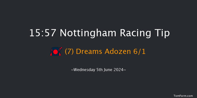 Nottingham  15:57 Handicap
(Class 4) 14f Sun 2nd Jun 2024