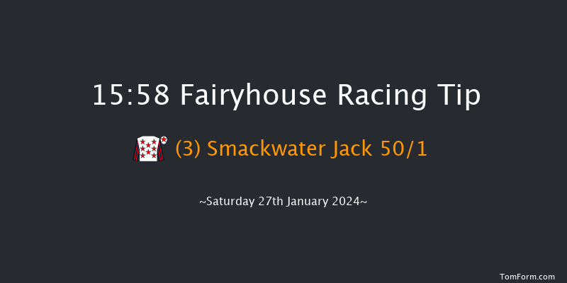 Fairyhouse  15:58 Handicap Hurdle 24f Wed 24th Jan 2024