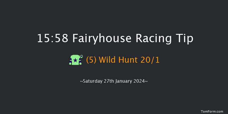 Fairyhouse  15:58 Handicap Hurdle 24f Wed 24th Jan 2024