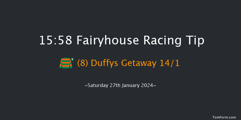 Fairyhouse  15:58 Handicap Hurdle 24f Wed 24th Jan 2024