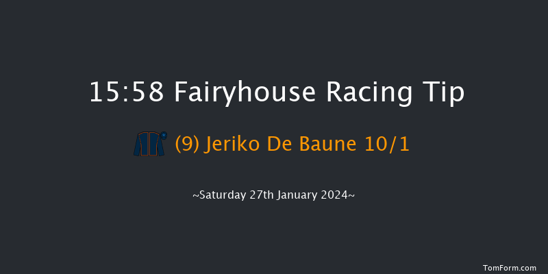 Fairyhouse  15:58 Handicap Hurdle 24f Wed 24th Jan 2024