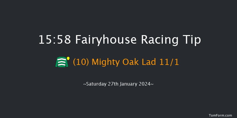 Fairyhouse  15:58 Handicap Hurdle 24f Wed 24th Jan 2024