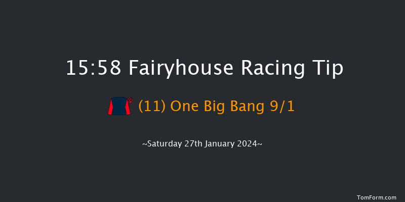 Fairyhouse  15:58 Handicap Hurdle 24f Wed 24th Jan 2024