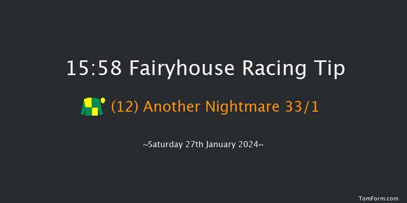 Fairyhouse  15:58 Handicap Hurdle 24f Wed 24th Jan 2024