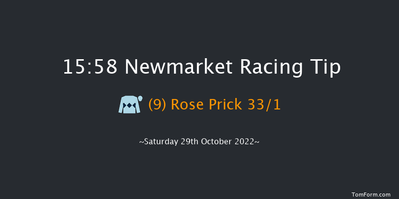 Newmarket 15:58 Listed (Class 1) 8f Fri 28th Oct 2022