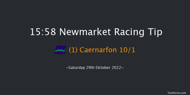 Newmarket 15:58 Listed (Class 1) 8f Fri 28th Oct 2022