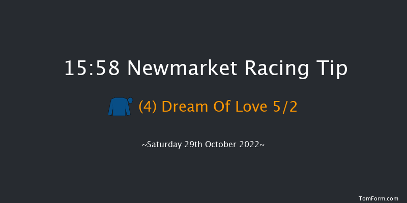 Newmarket 15:58 Listed (Class 1) 8f Fri 28th Oct 2022