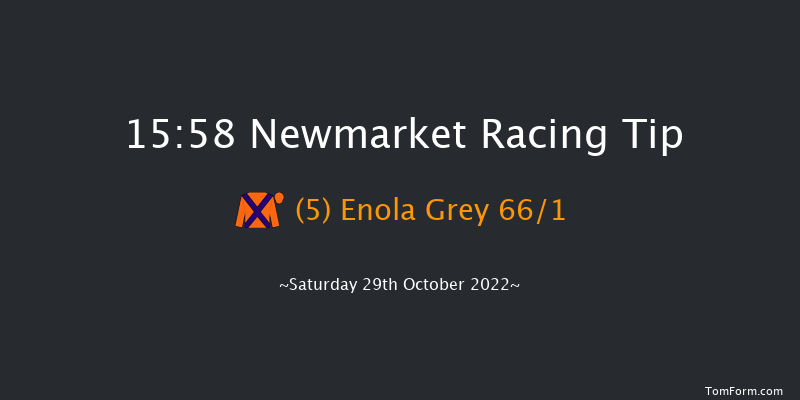 Newmarket 15:58 Listed (Class 1) 8f Fri 28th Oct 2022