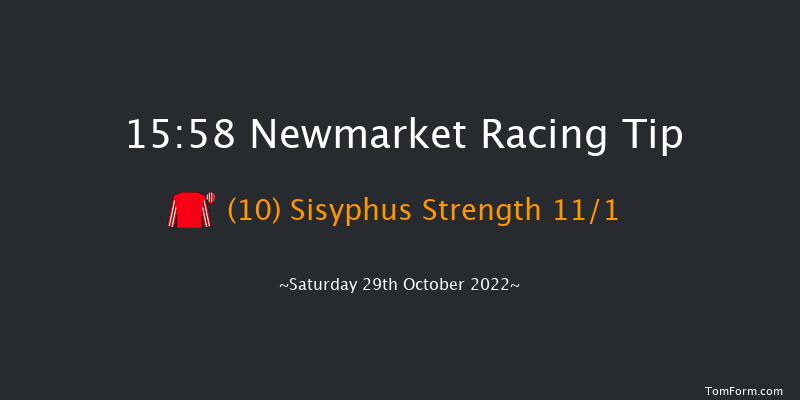 Newmarket 15:58 Listed (Class 1) 8f Fri 28th Oct 2022