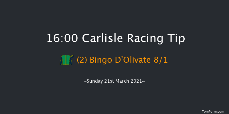 Join RacingTV Now Handicap Hurdle Carlisle 16:00 Handicap Hurdle (Class 5) 17f Thu 11th Mar 2021