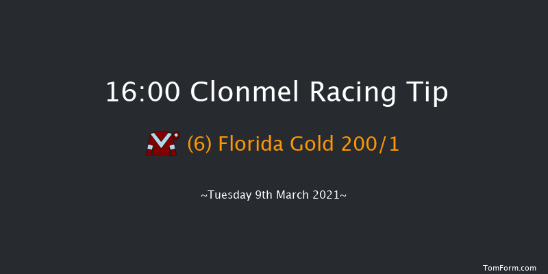 Irish Stallion Farms EBF Maiden Hurdle Clonmel 16:00 Maiden Hurdle 19f Thu 4th Mar 2021