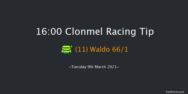 Irish Stallion Farms EBF Maiden Hurdle Clonmel 16:00 Maiden Hurdle 19f Thu 4th Mar 2021