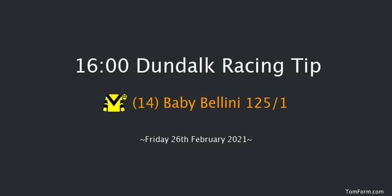 DundalkStadium.com Apprentice Handicap (45-65) Dundalk 16:00 Handicap 12f Fri 19th Feb 2021