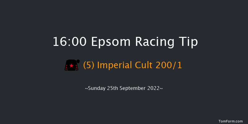 Epsom 16:00 Stakes (Class 4) 10f Thu 8th Sep 2022