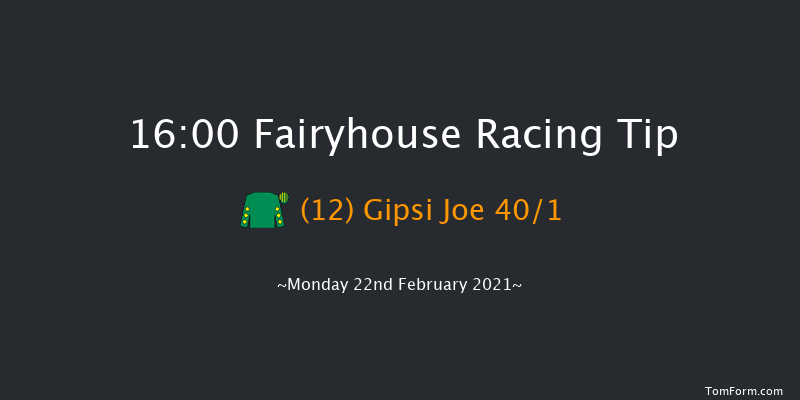 Fairyhouse Easter Festival 3rd - 5th April Maiden Hurdle (Div 1) Fairyhouse 16:00 Maiden Hurdle 20f Mon 8th Feb 2021