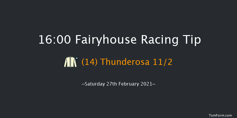 Tommy Carberry Handicap Hurdle Fairyhouse 16:00 Handicap Hurdle 20f Mon 22nd Feb 2021