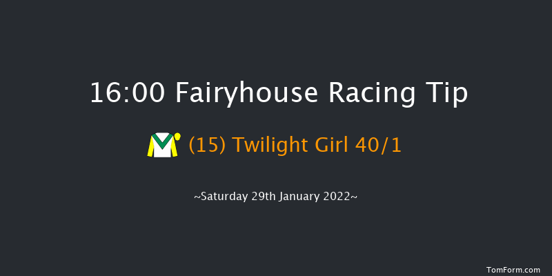 Fairyhouse 16:00 Handicap Hurdle 24f Sat 15th Jan 2022