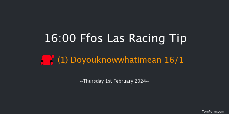 Ffos Las  16:00 Handicap Chase (Class 5)
16f Tue 12th Dec 2023