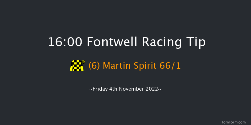 Fontwell 16:00 Handicap Hurdle (Class 5) 18f Wed 19th Oct 2022