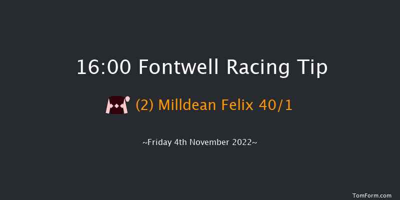 Fontwell 16:00 Handicap Hurdle (Class 5) 18f Wed 19th Oct 2022