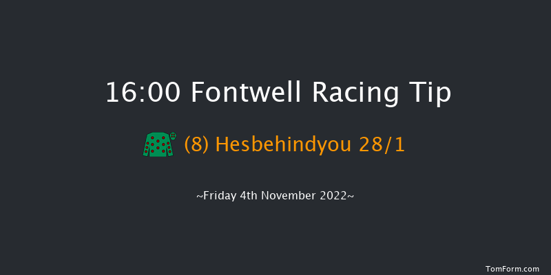 Fontwell 16:00 Handicap Hurdle (Class 5) 18f Wed 19th Oct 2022