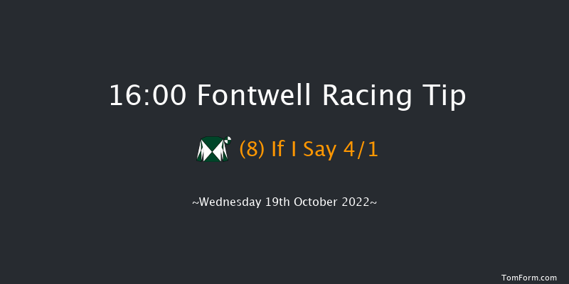 Fontwell 16:00 Handicap Hurdle (Class 5) 22f Sat 1st Oct 2022