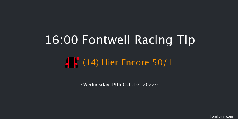 Fontwell 16:00 Handicap Hurdle (Class 5) 22f Sat 1st Oct 2022