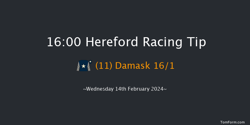 Hereford  16:00 Handicap Hurdle (Class 5)
22f Mon 29th Jan 2024