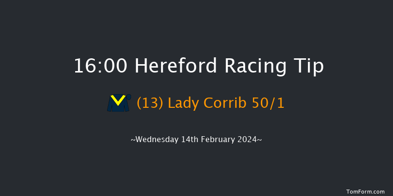 Hereford  16:00 Handicap Hurdle (Class 5)
22f Mon 29th Jan 2024