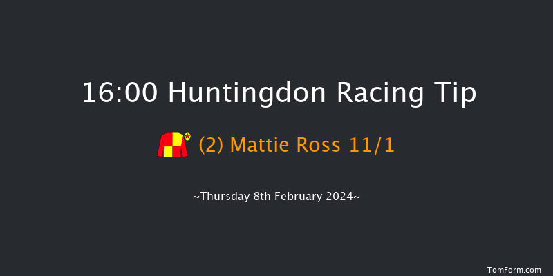 Huntingdon  16:00 Handicap Hurdle (Class 5)
20f Thu 25th Jan 2024