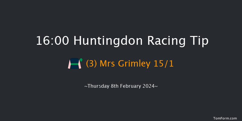 Huntingdon  16:00 Handicap Hurdle (Class 5)
20f Thu 25th Jan 2024