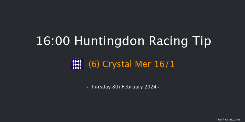 Huntingdon  16:00 Handicap Hurdle (Class 5)
20f Thu 25th Jan 2024