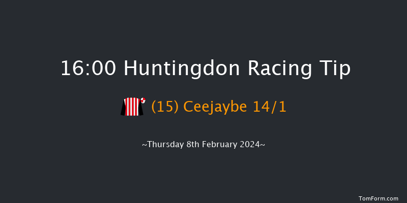 Huntingdon  16:00 Handicap Hurdle (Class 5)
20f Thu 25th Jan 2024