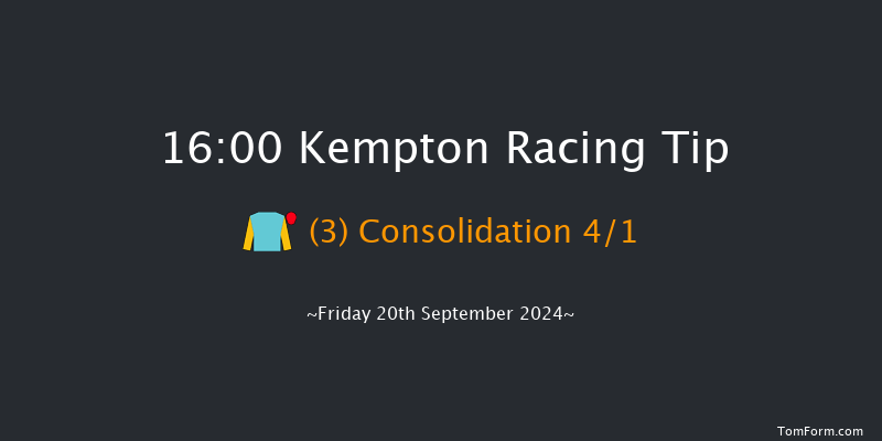 Kempton  16:00 Stakes (Class 4) 7f  Mon 16th Sep 2024