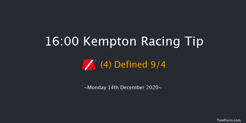 Unibet/British Stallion Studs EBF Maiden Stakes (Plus 10) Kempton 16:00 Maiden (Class 5) 11f Wed 9th Dec 2020