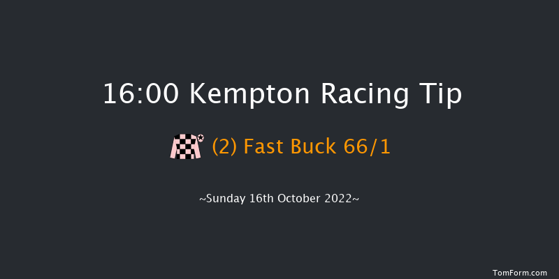 Kempton 16:00 Conditions Hurdle (Class 1) 16f Wed 12th Oct 2022