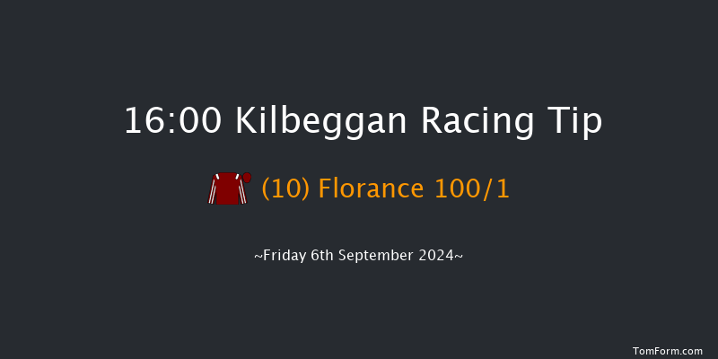 Kilbeggan  16:00 Maiden Hurdle 16f Wed 4th Sep 2024