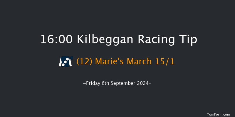 Kilbeggan  16:00 Maiden Hurdle 16f Wed 4th Sep 2024